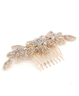 Rhinestone Hair Comb Hair Accessory HM300069 GDAB